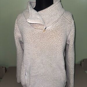St. John's Bay Cream Sherpa Jacket